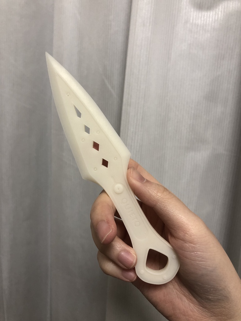 VRChat 想定 『Apex kunai苦無』 3D print 可能