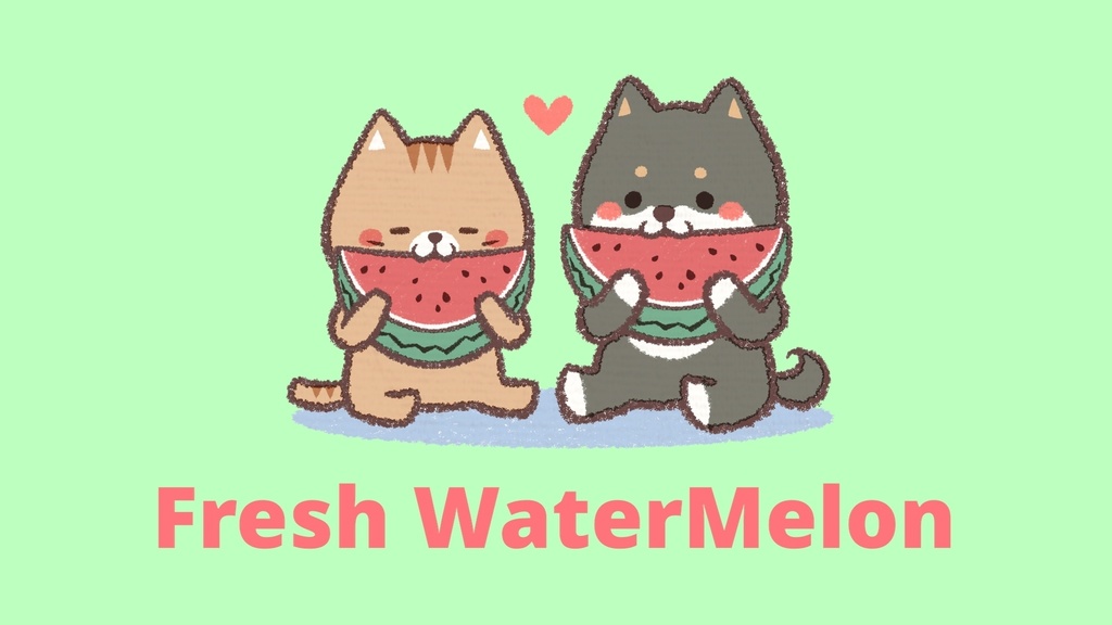 【フリーBGM】Fresh WaterMelon【かわいい/ポップ/ほのぼの】