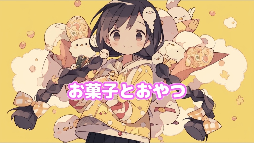 【フリーBGM】お菓子とおやつ【かわいい/ポップ】