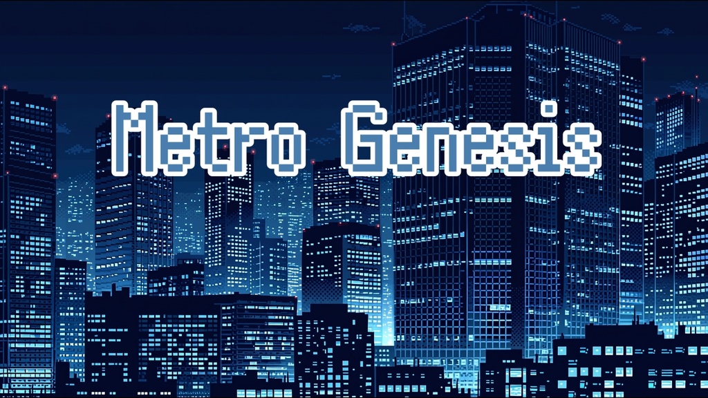 【フリーBGM】Metro Genesis【かっこいい / EDM風】
