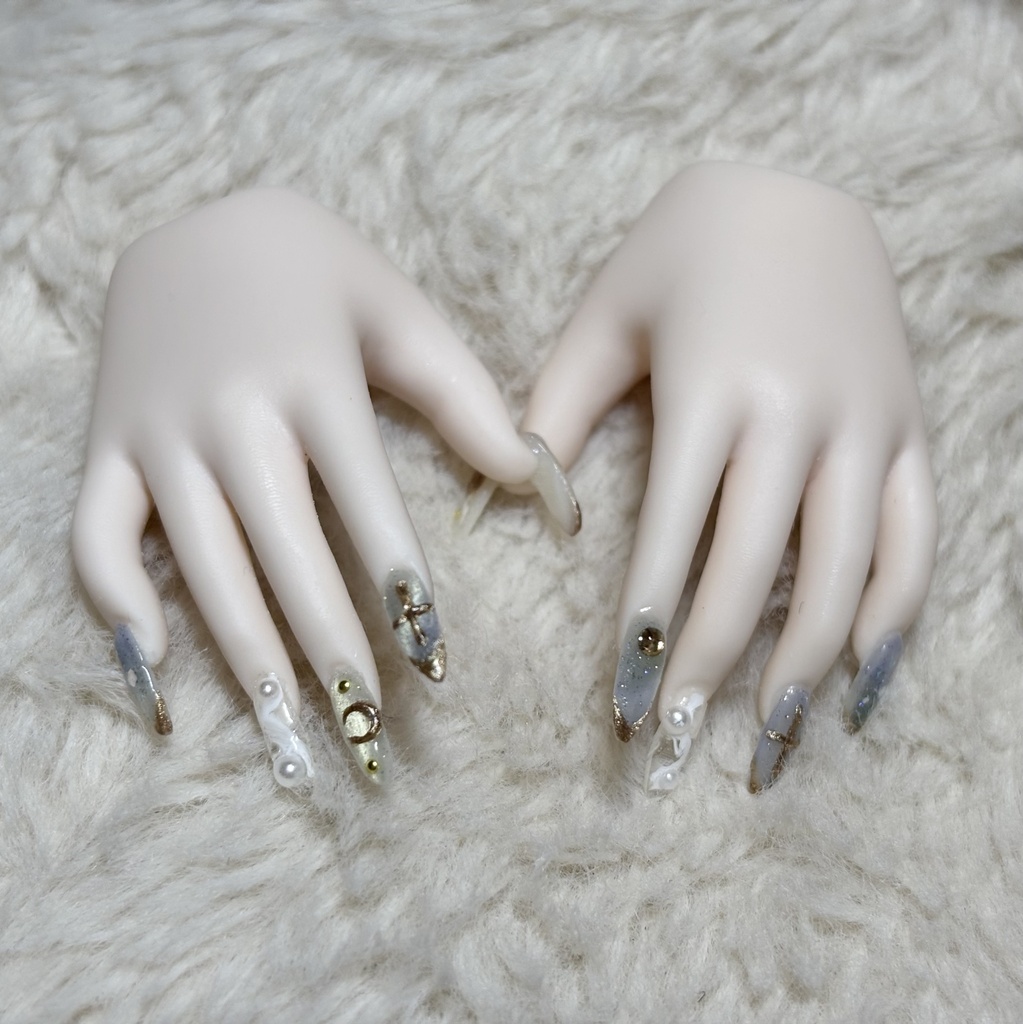 【DD ハンドネイル】Luna nail