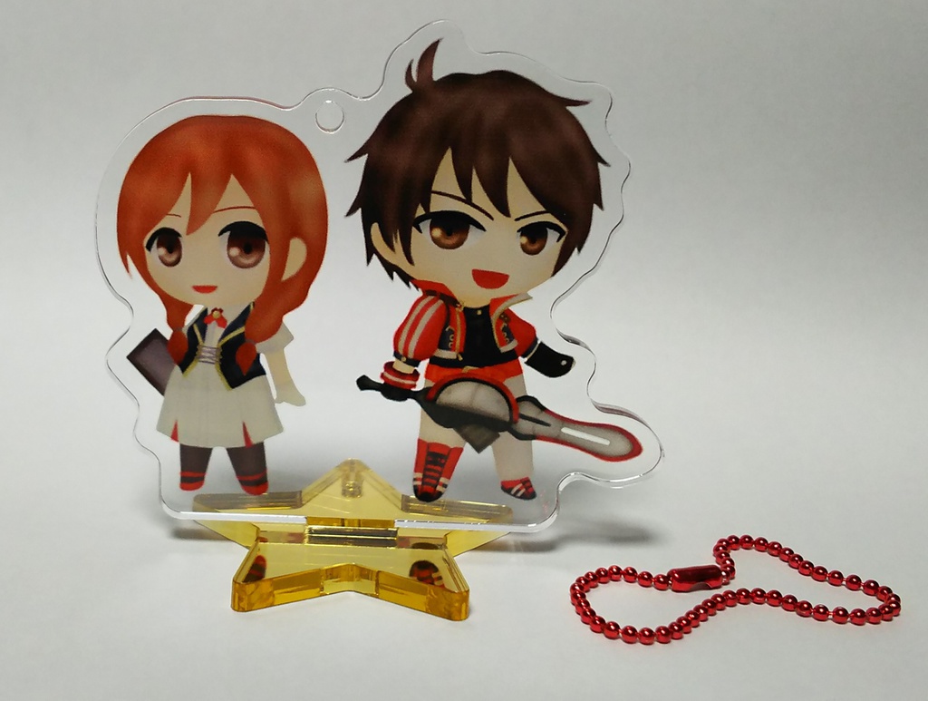 GEアクリルキーホルダー