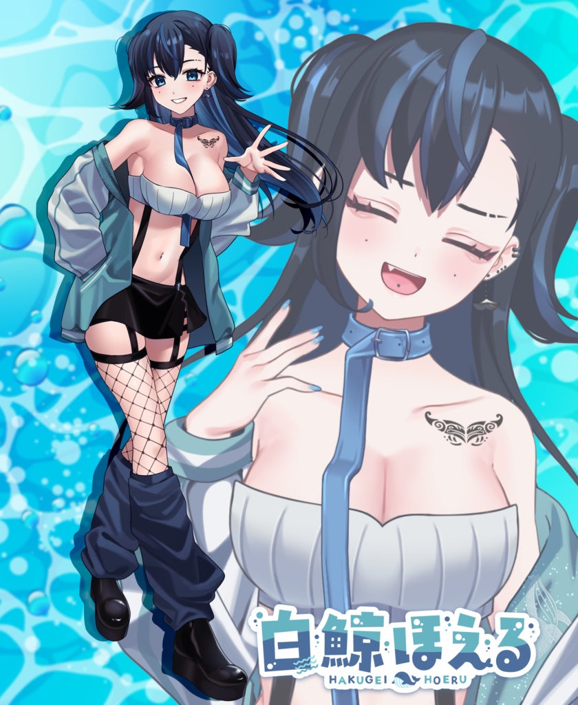 【受注】白鯨ほえるキービジュアル アクリルフィギュア【常設】