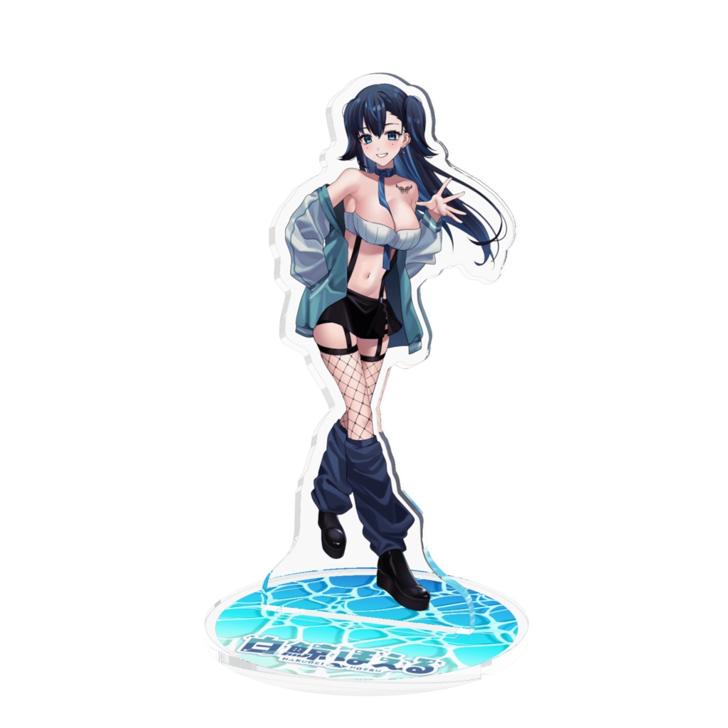 【受注】白鯨ほえるキービジュアル アクリルフィギュア【常設】