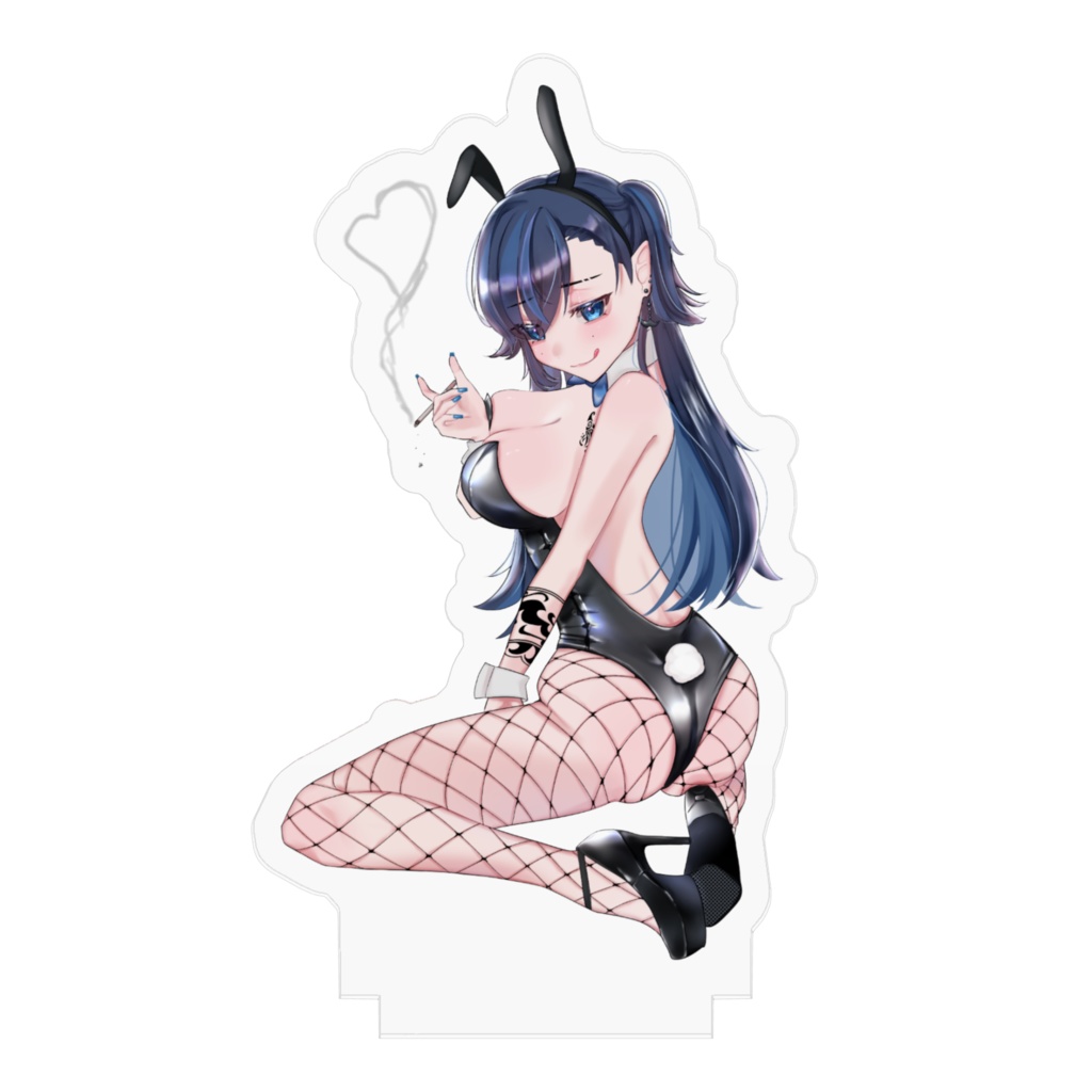 【常設】本人描き下ろしほえるバニーガール アクリルフィギュア
