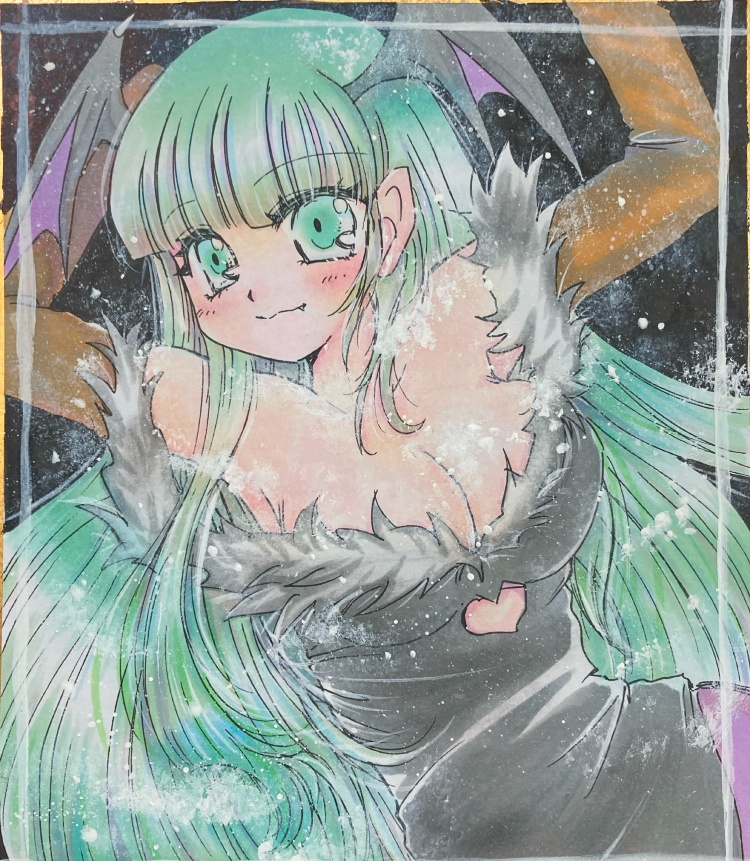 【中色紙】モリガン　リリス
