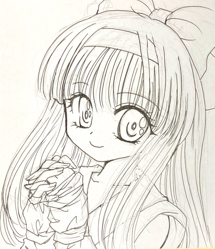 【ミニ色紙】フェリシア ナコルル 双刀使い