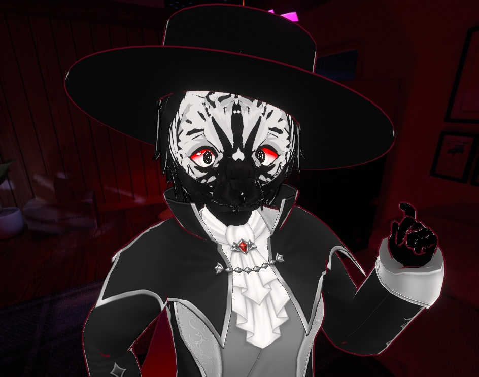 Masked character (vroid studio)