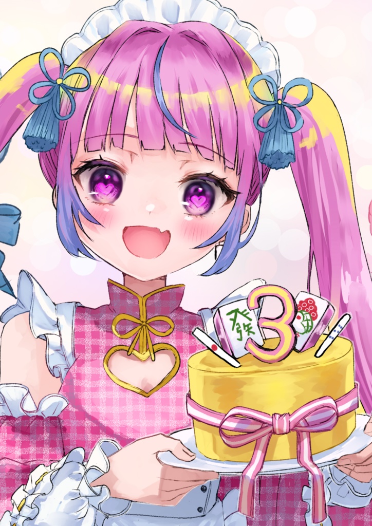 受注生産　3周年記念クリアファイル