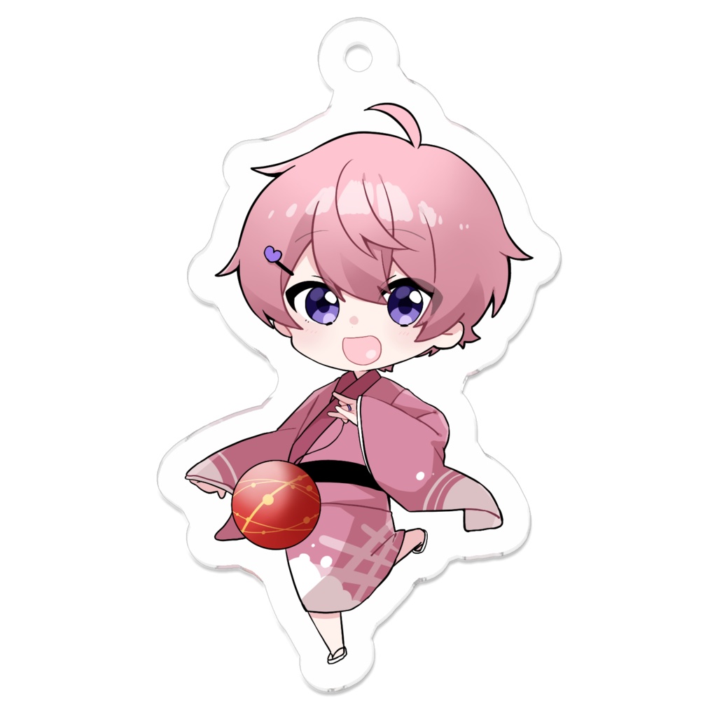 夏限定!浴衣やうと。/アクリルキーホルダー