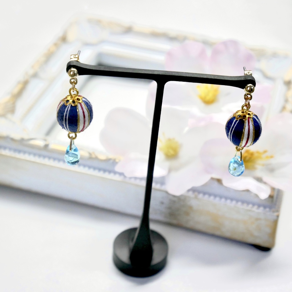 新撰組 巻き玉 イヤリング・ピアス