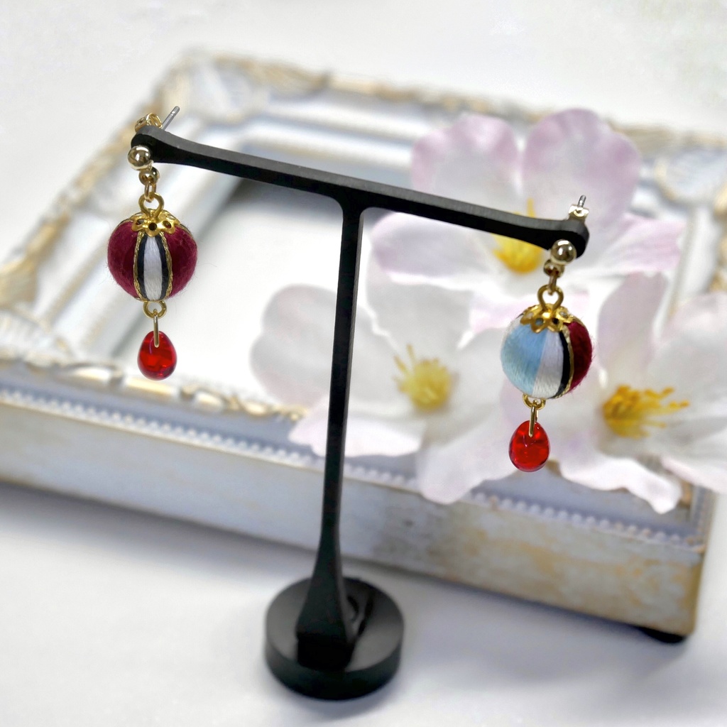 新撰組 巻き玉 イヤリング・ピアス