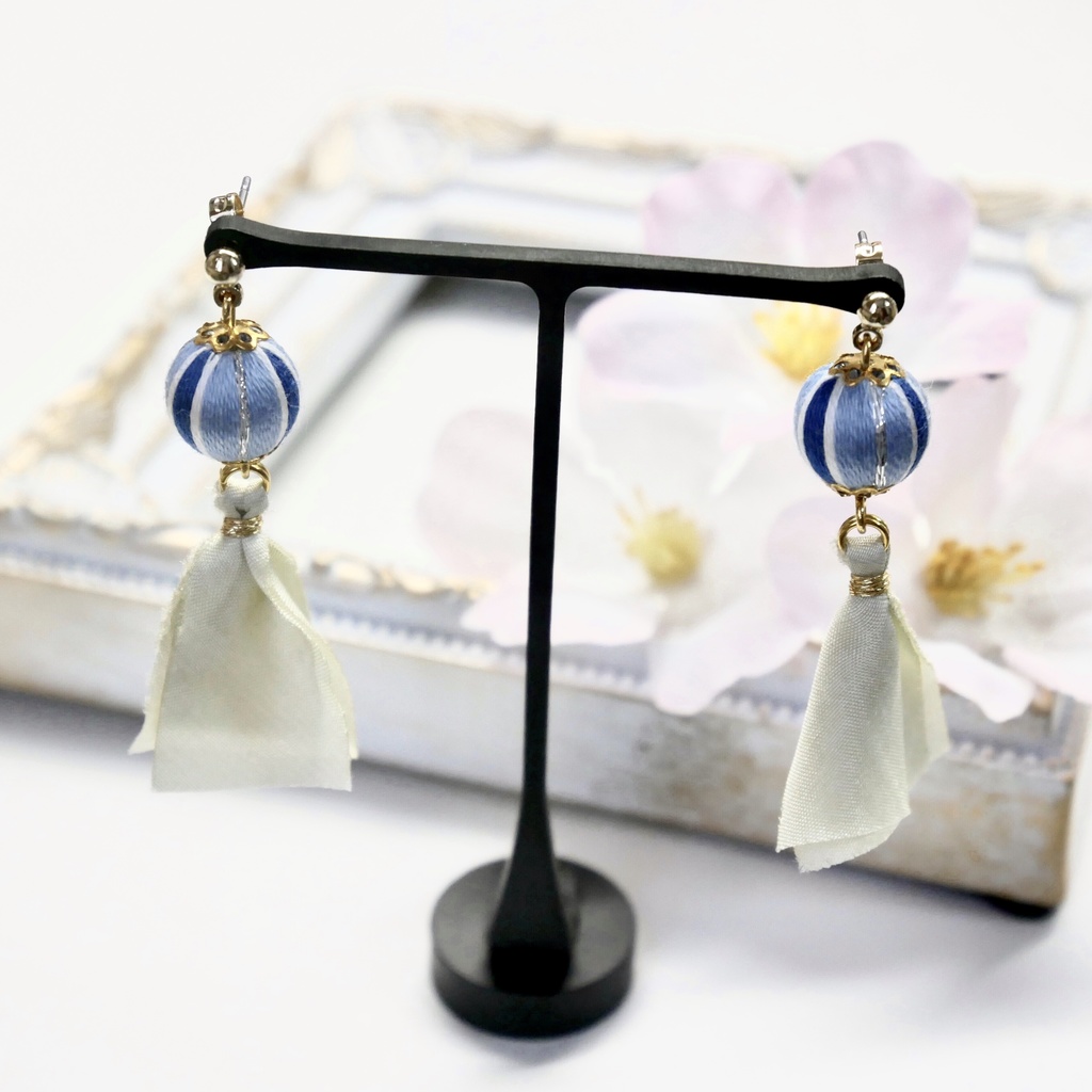 新撰組 巻き玉 イヤリング・ピアス