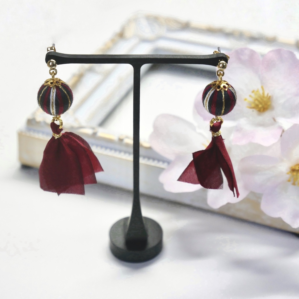 新撰組 巻き玉 イヤリング・ピアス