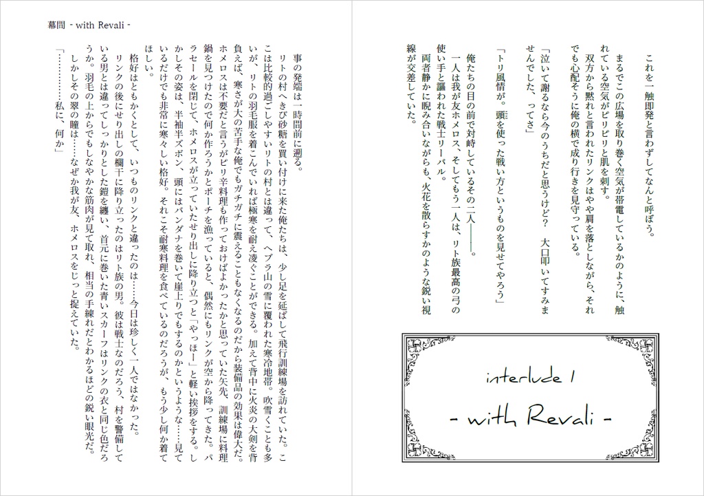 Two eagles, Fly in the Hyrule!