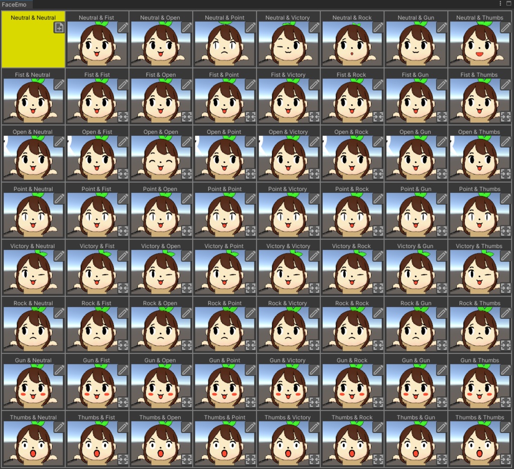 3Dアバター「知らん女」