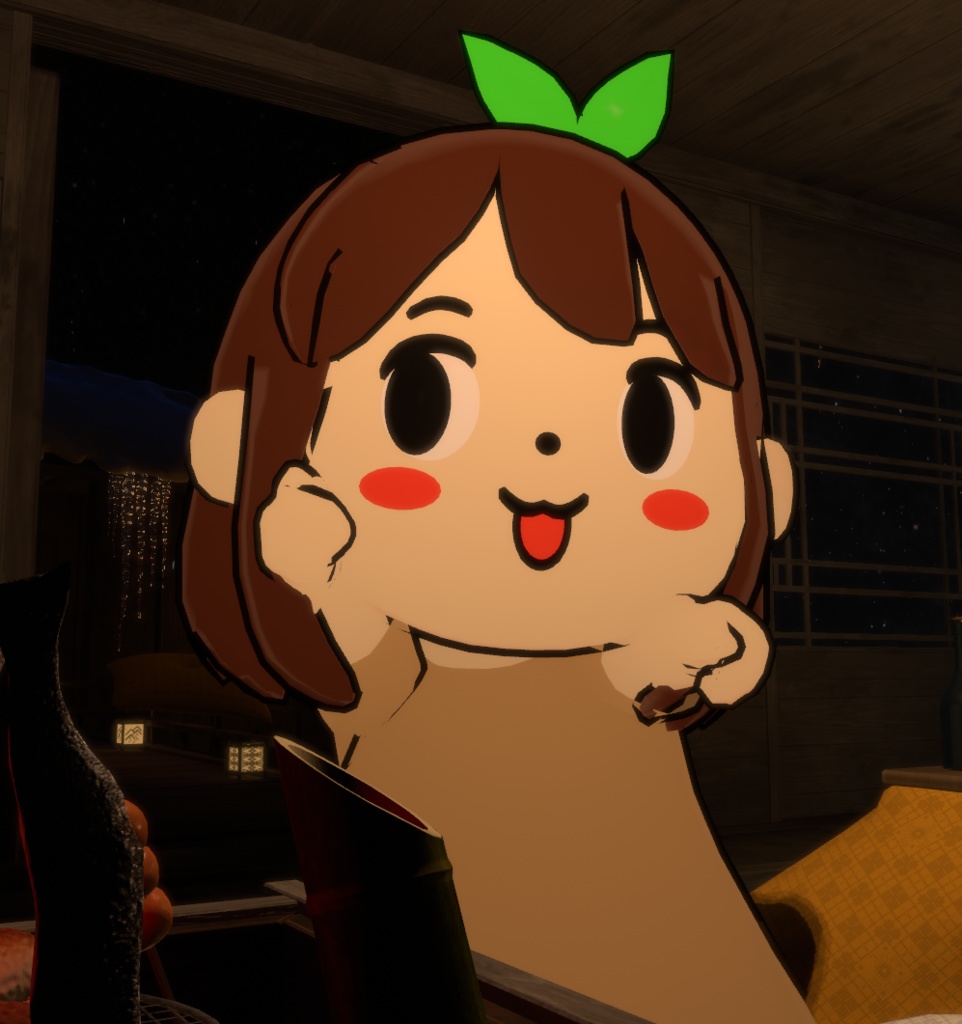 3Dアバター「知らん女」