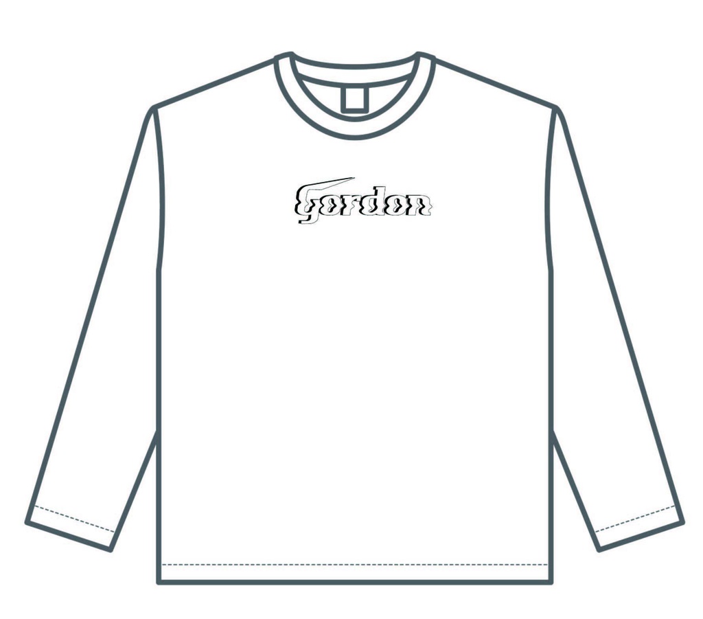 【size:S】Gordon LOGO Long T-shirt