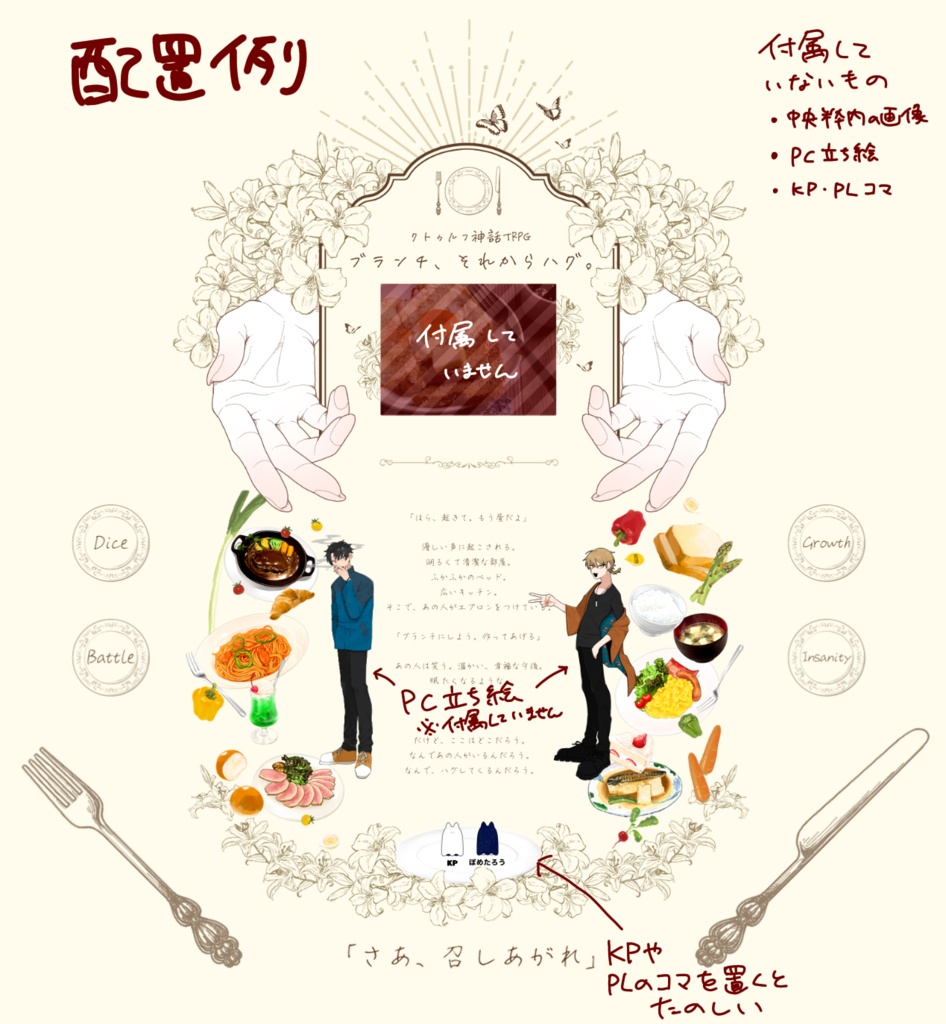 【CoCシナリオ】ブランチ、それからハグ。 SPLL:E198001