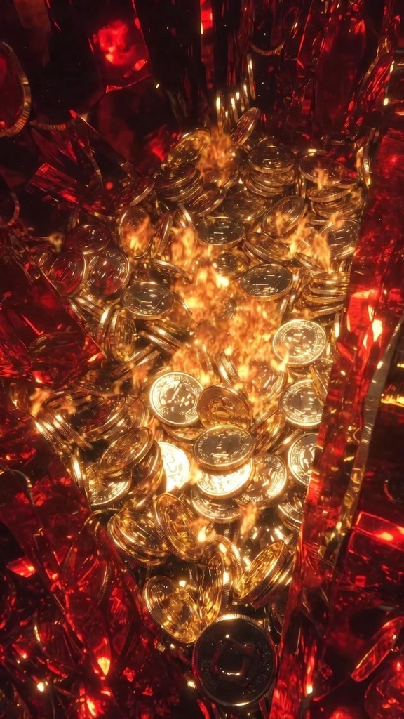 【お守り壁紙】情熱の炎・ルビー ❤️ 壁紙5枚セット