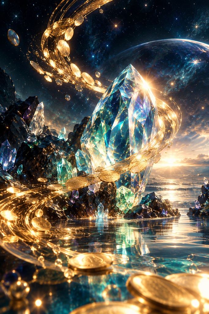 GOLDWAVE — Cosmic Flow｜宇宙を流れる黄金の波