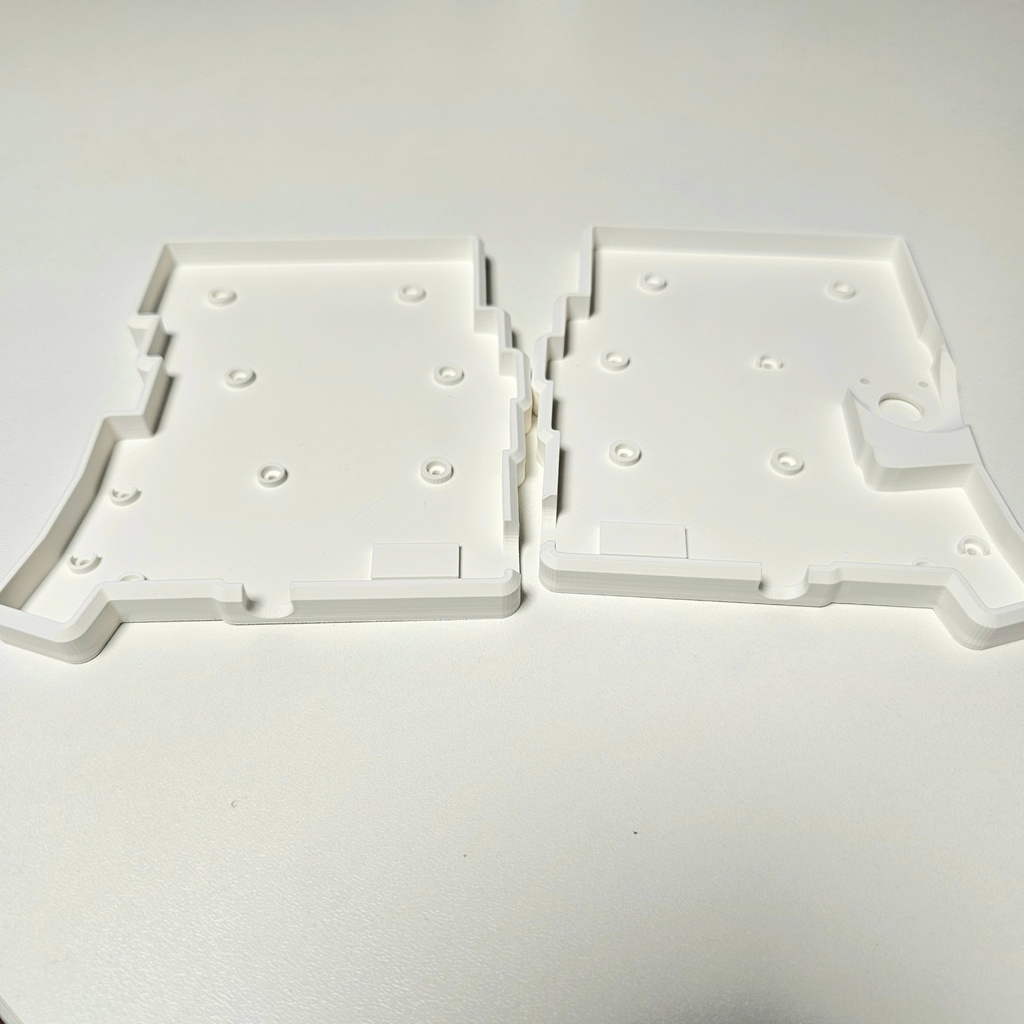 keyball61ケース + トラックボールケース【カラーオプション有り】【左ボール用モデル対応!】