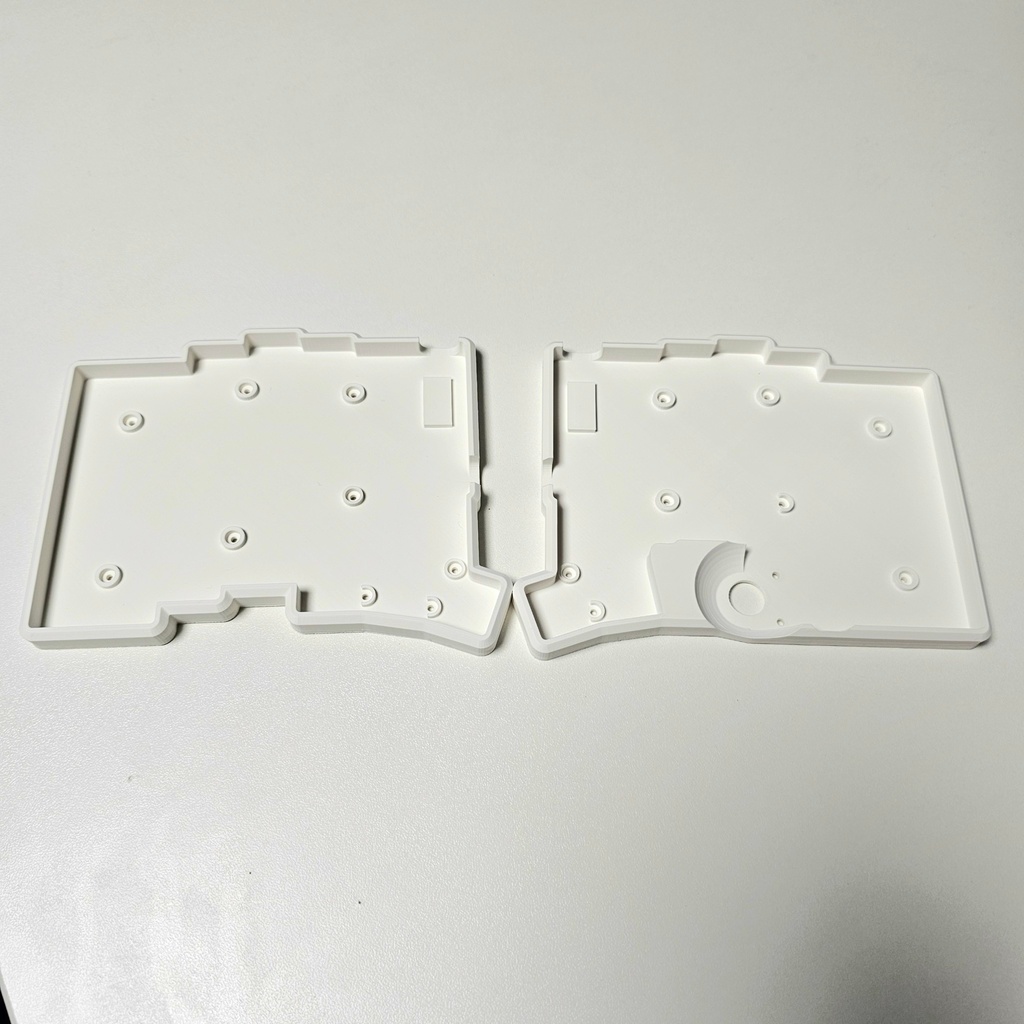 keyball61ケース + トラックボールケース【カラーオプション有り】【左ボール用モデル対応!】