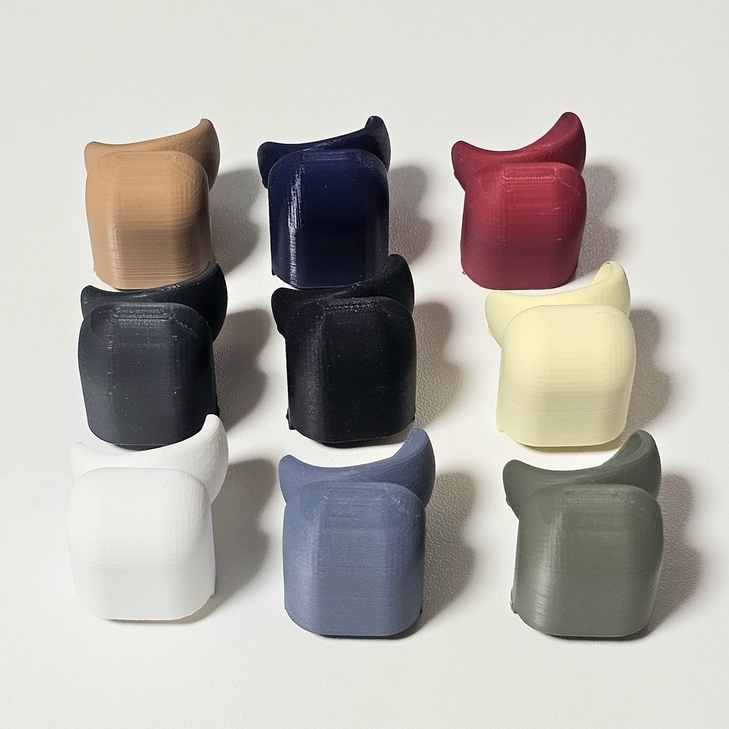 【keyball、moNa、roBa向け】25mm用トラックボールケース(蓋なしモデル)【カラーオプションあり】