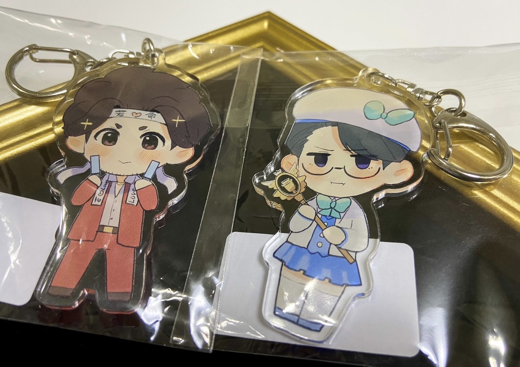 イチ若アクキー (オタクの姿&アイドルの姿)