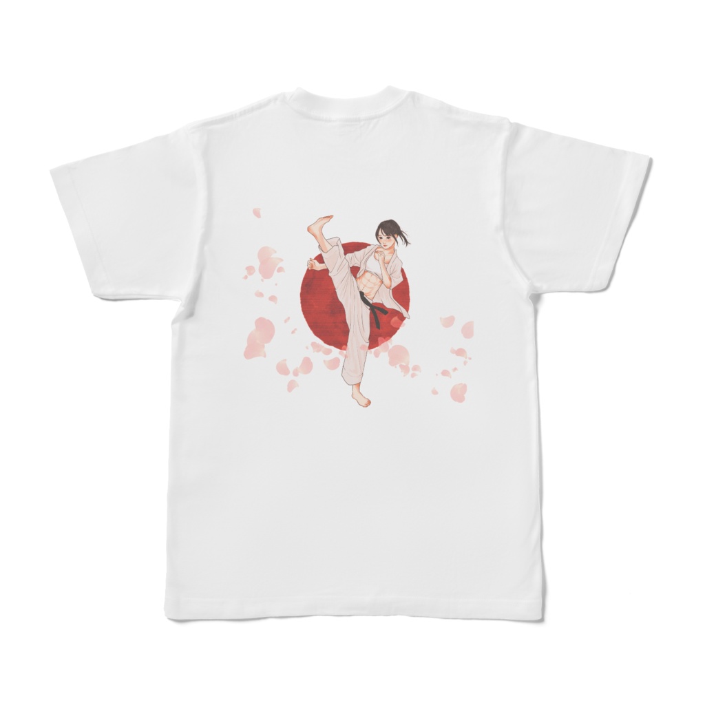 【最強腹筋女子会】オリジナルTシャツ part3 (両面印刷)