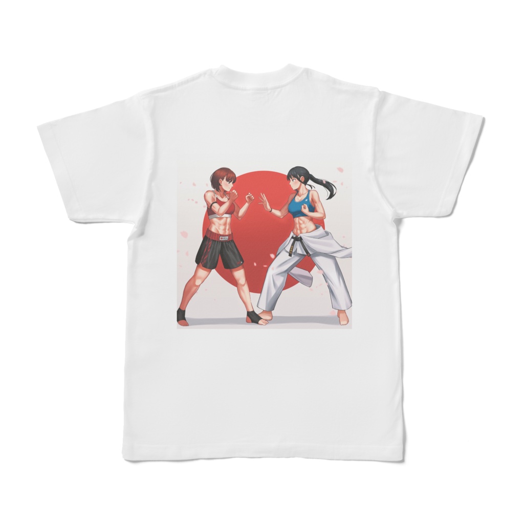 最強腹筋女子会 オリジナル Tシャツ part4 (両面印刷)