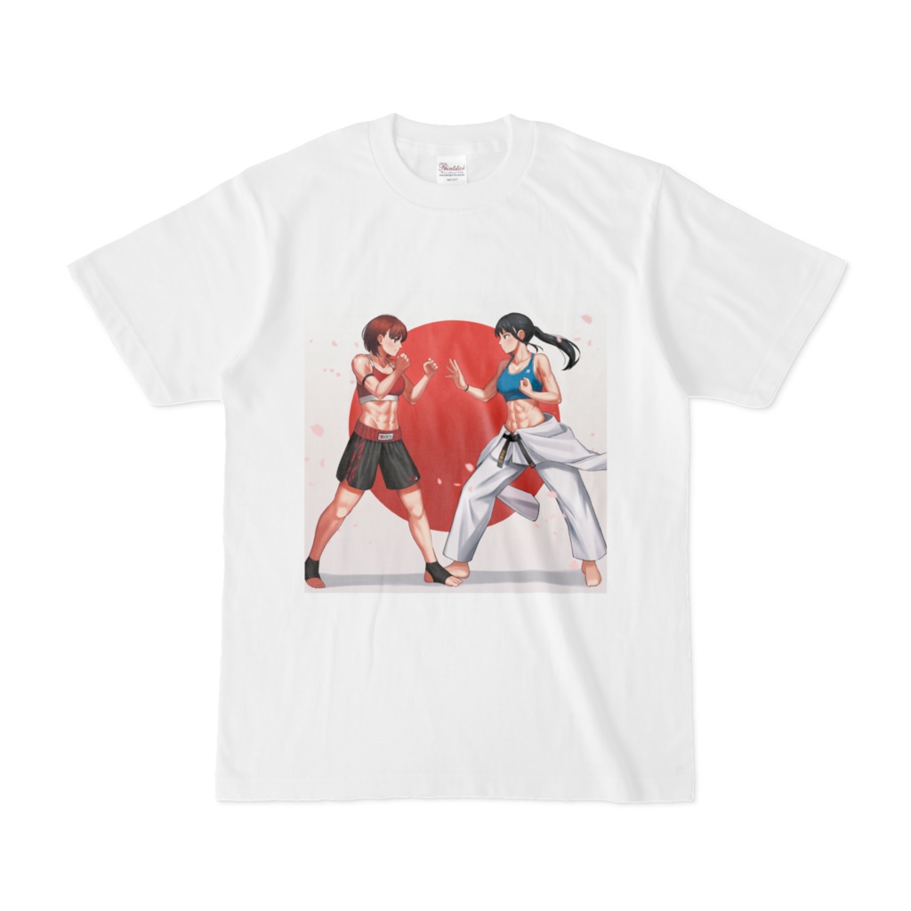 最強腹筋女子会 オリジナル Tシャツ part4 (両面印刷)