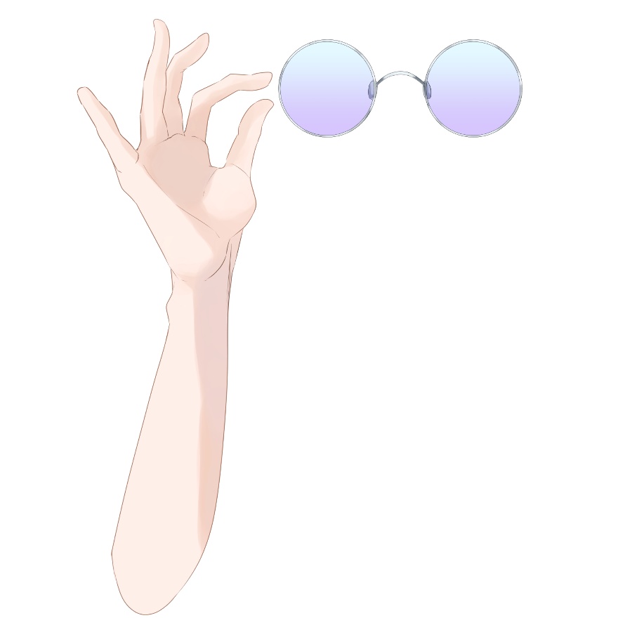 【VTuber向け】サングラスと手