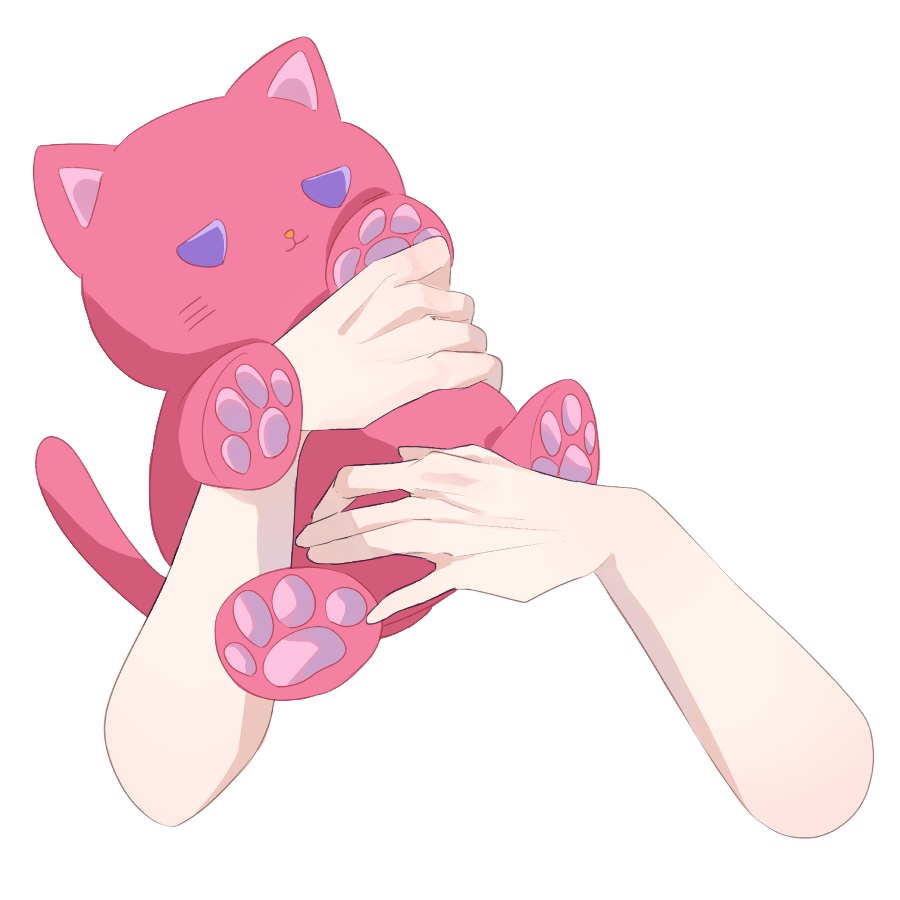 【VTuber向け素材】~ぬいぐるみ抱っこシリーズVol1~Ver猫