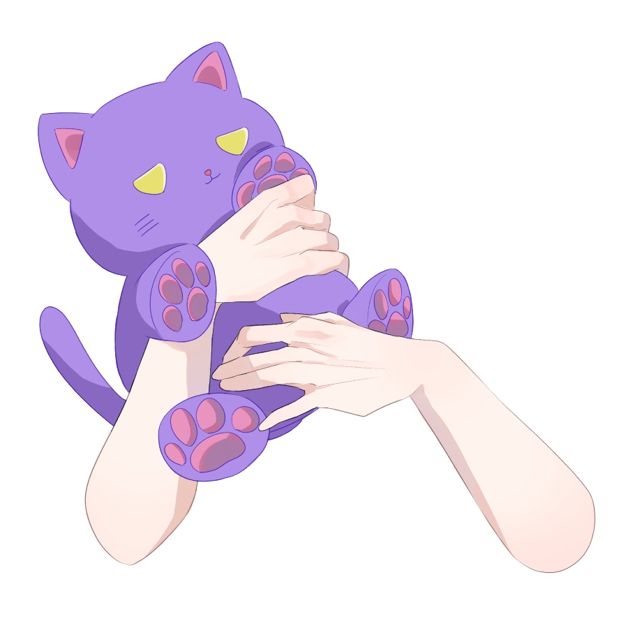 【VTuber向け素材】~ぬいぐるみ抱っこシリーズVol1~Ver猫