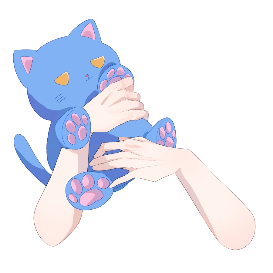 【VTuber向け素材】~ぬいぐるみ抱っこシリーズVol1~Ver猫