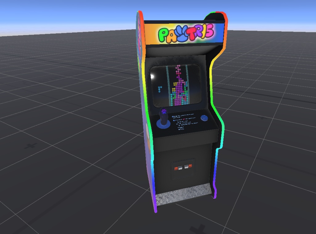 VR Arcade : Pawtris, VRChat World Asset
