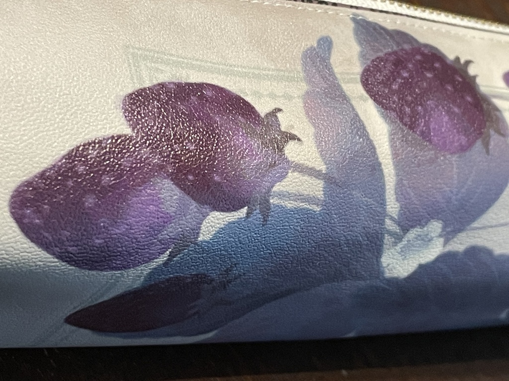 紫いちごのペンケース