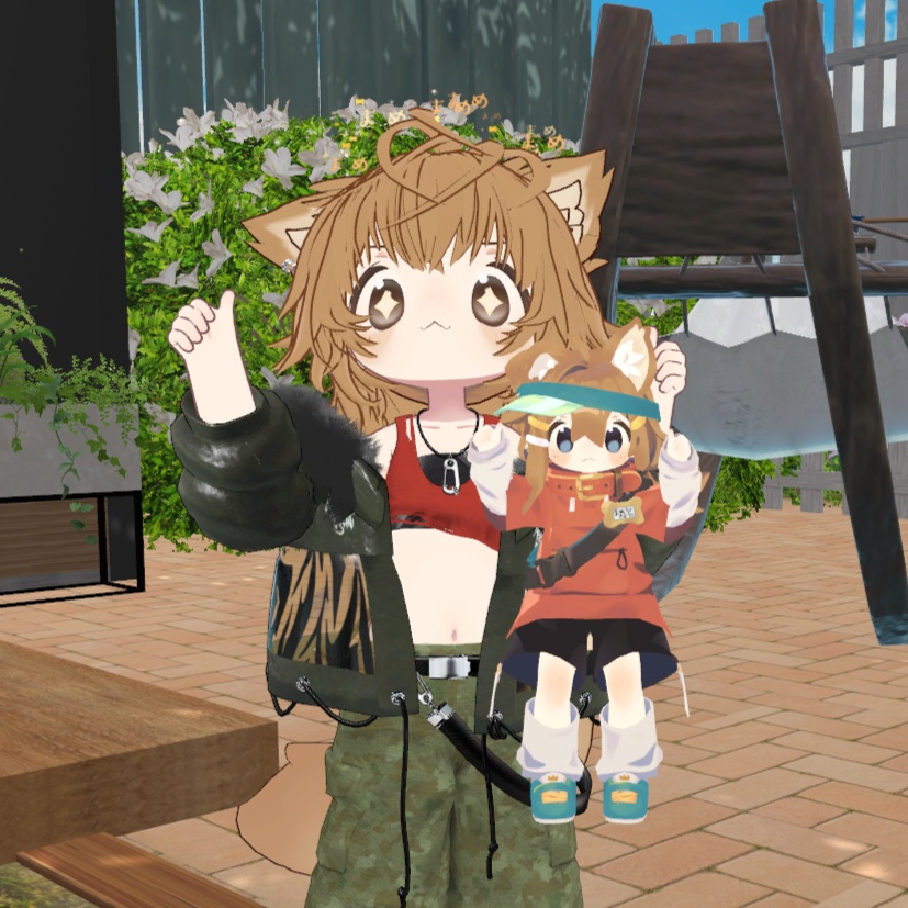 【VRChat】好きなアバターをペットに!アバターペットツール【PIXIE / TAIL / ARMS】