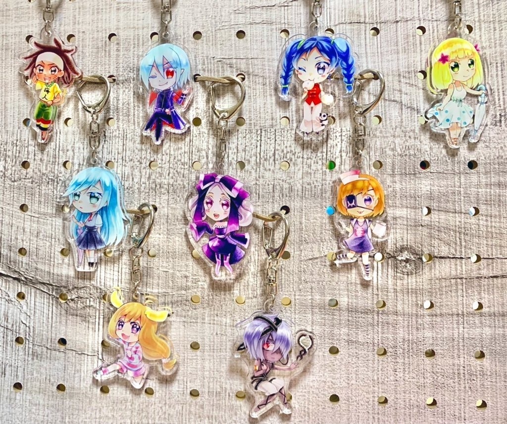 MZD アクリルつままれキーホルダー [pop'n music] | キャラクターグッズ＆アパレル製作販売のコスパ｜COSPA | COSPA,inc.