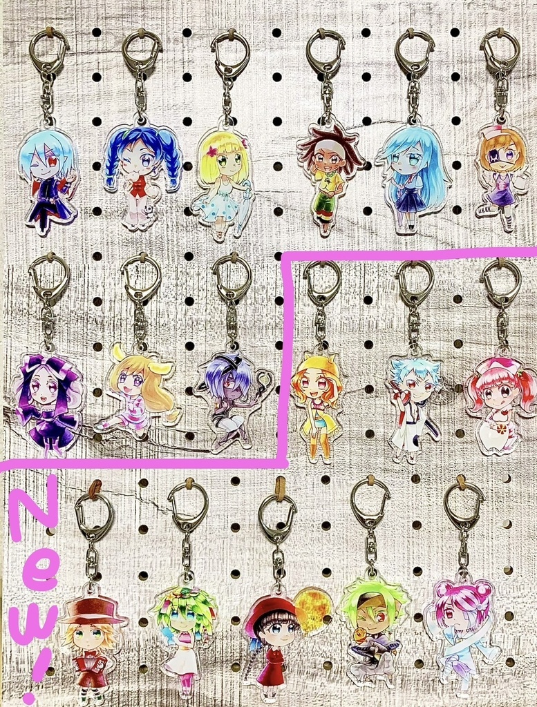 アクリルキーホルダー アンナ(ポップン)