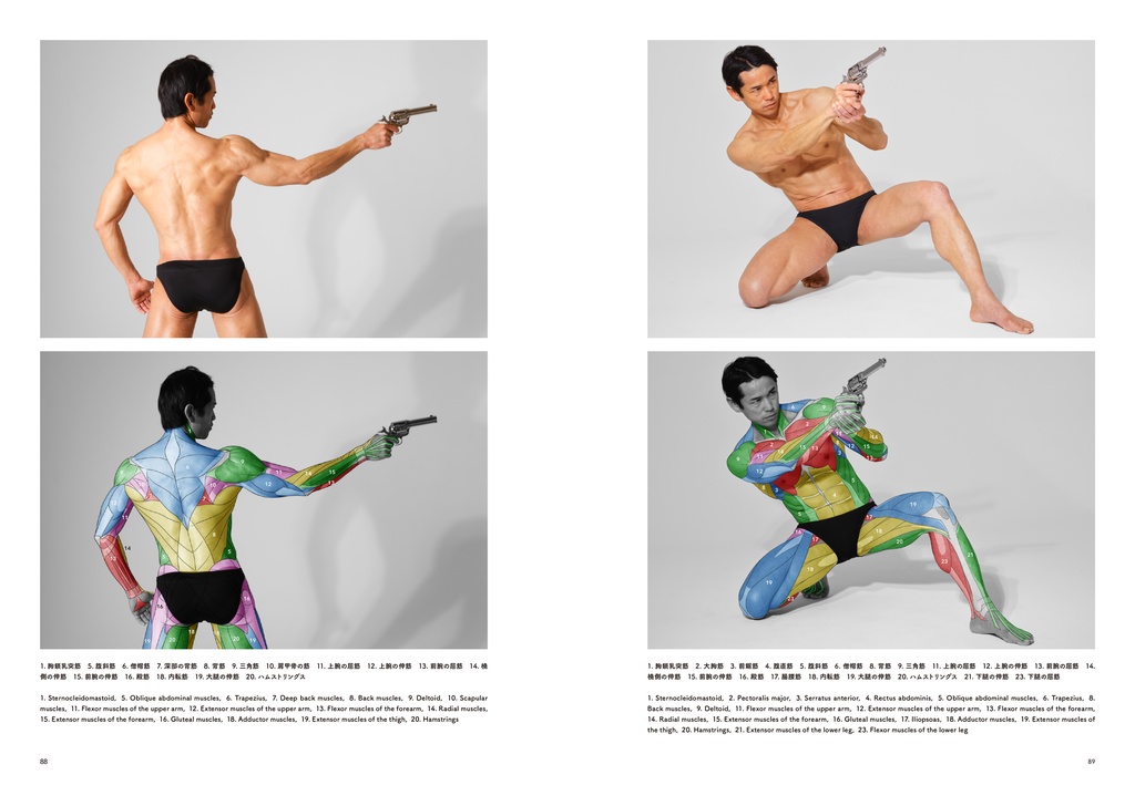 アーティストのための体表解剖学6(PDF)