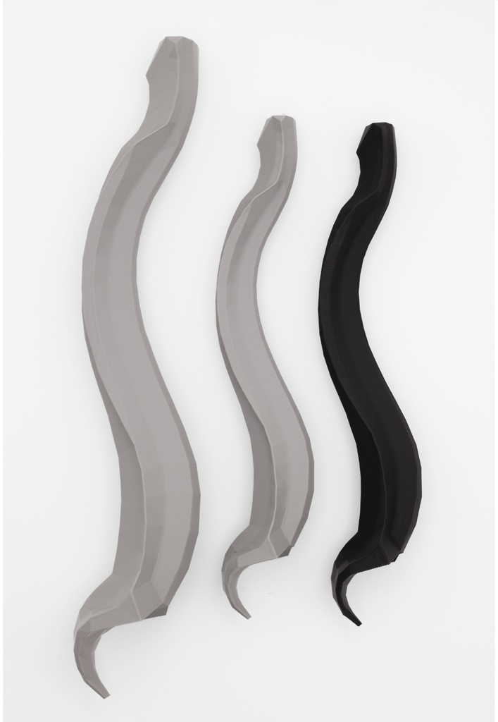 ローポリゴン骨格模型追加キット:脊柱