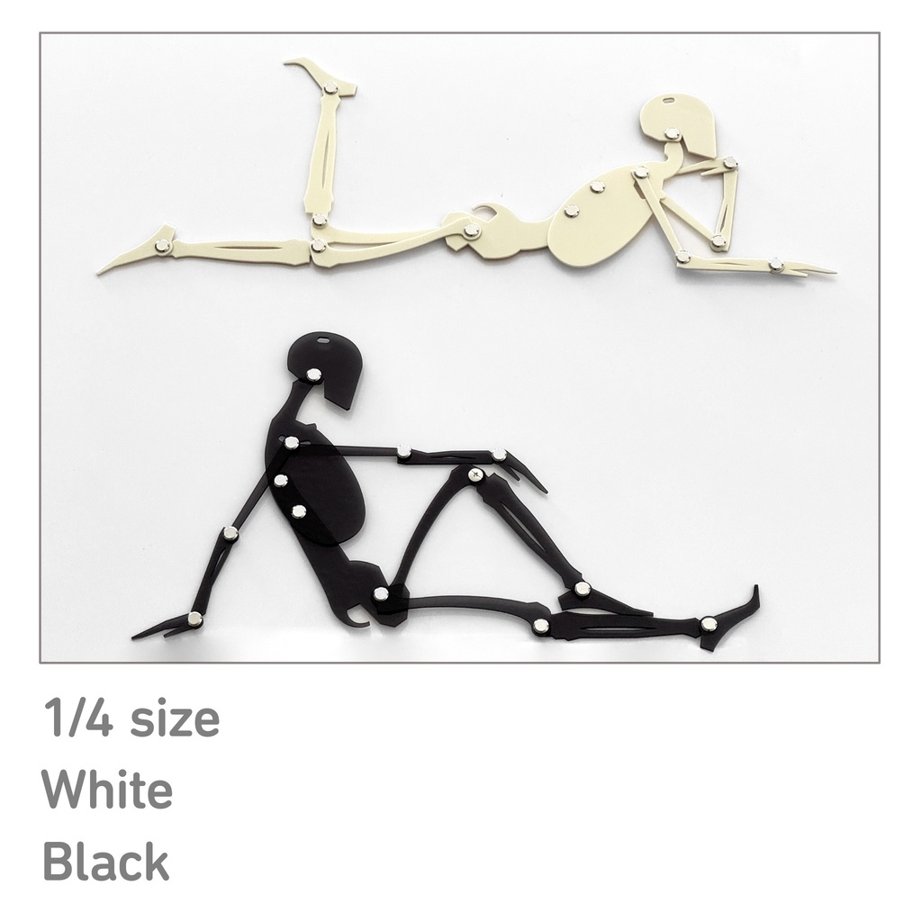 骨格テンプレート（側面）