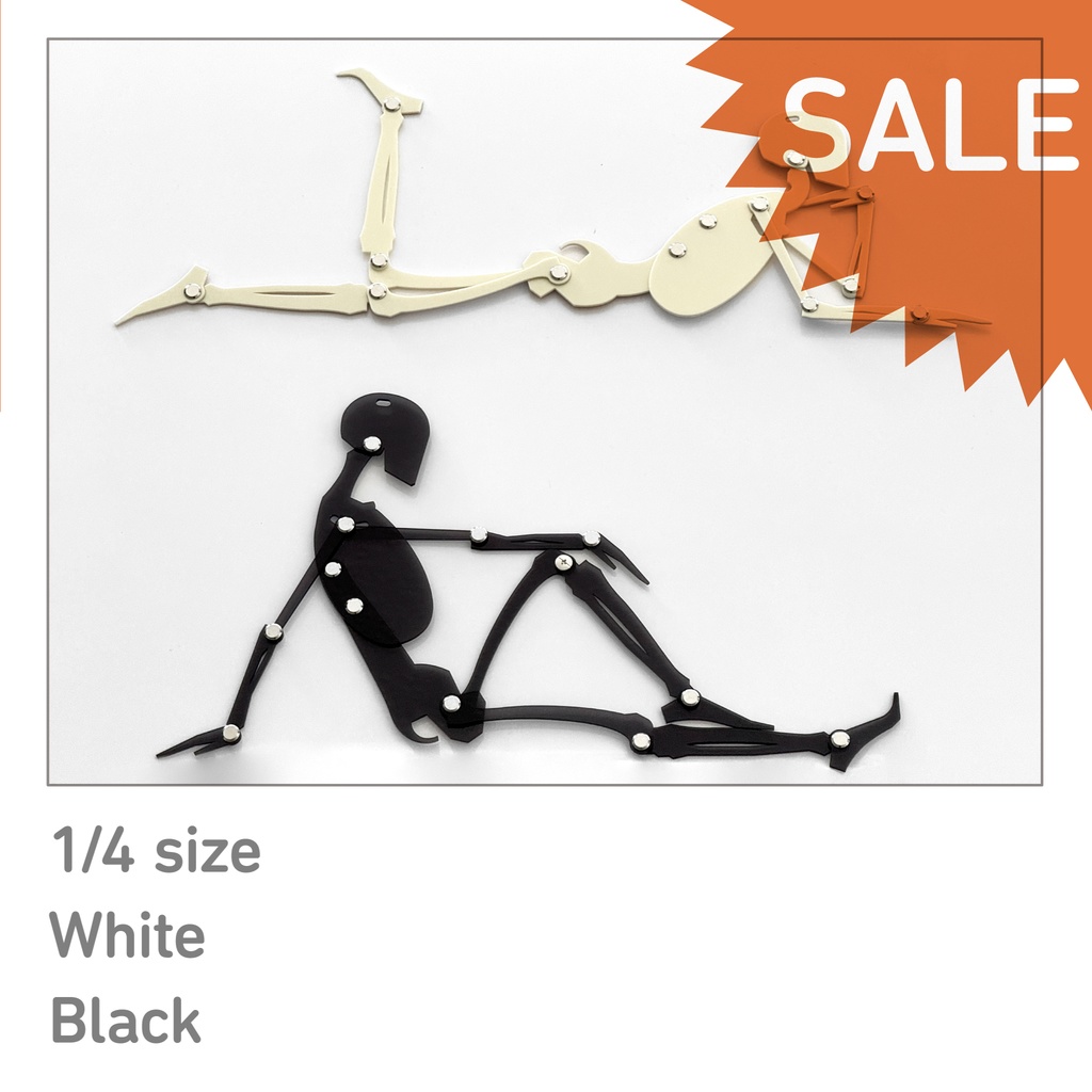 骨格テンプレート(側面)