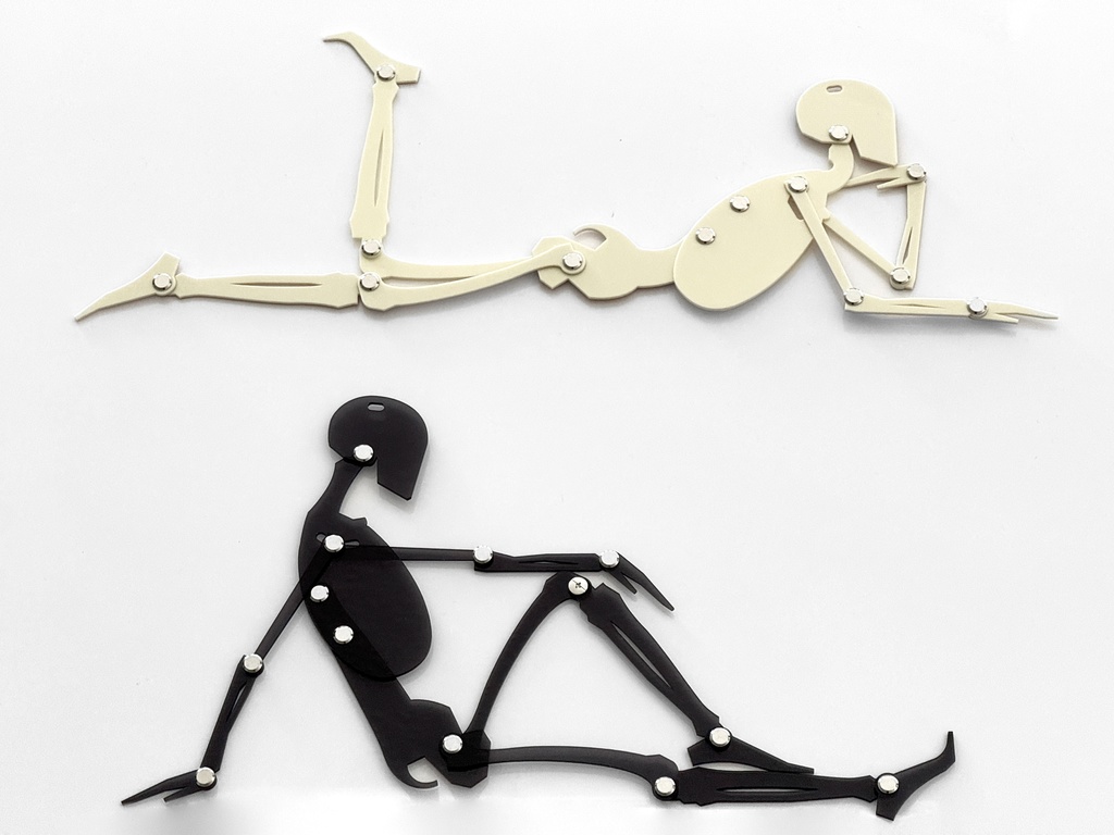 骨格テンプレート(側面)