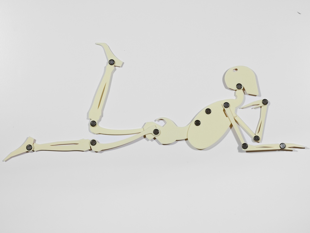 骨格テンプレート(側面)