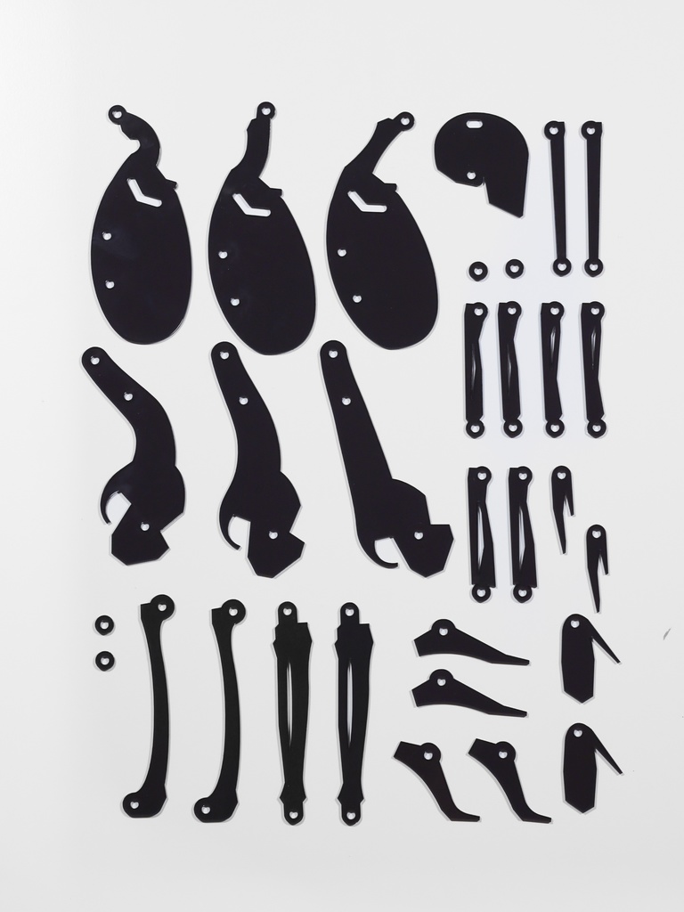 骨格テンプレート(側面)