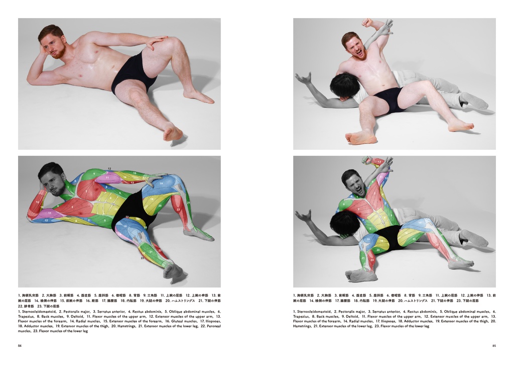 アーティストのための体表解剖学9(冊子)