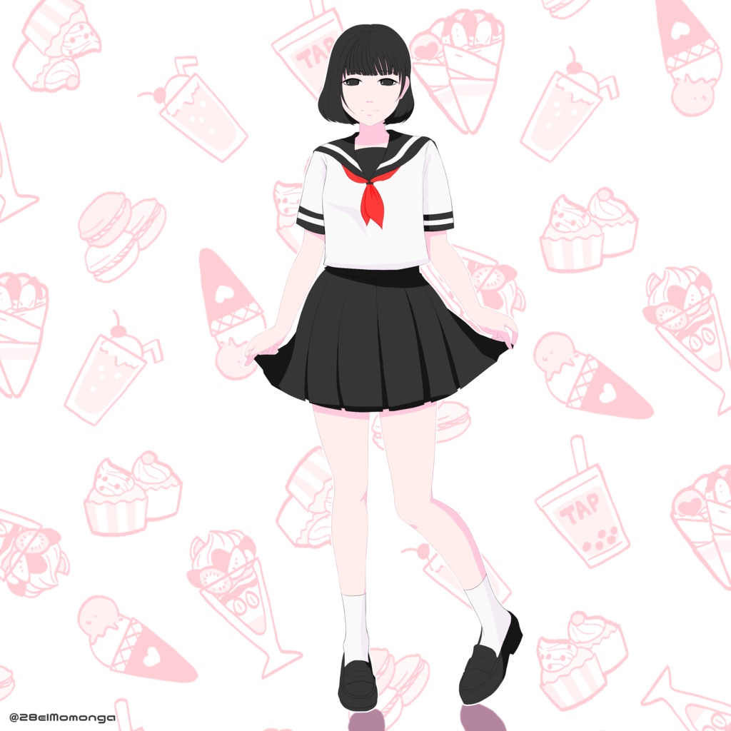 あまいものエコバッグ